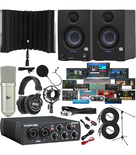 Amazon.com: PreSonus AudioBox 96 Audio Interface (May Vary Blue or